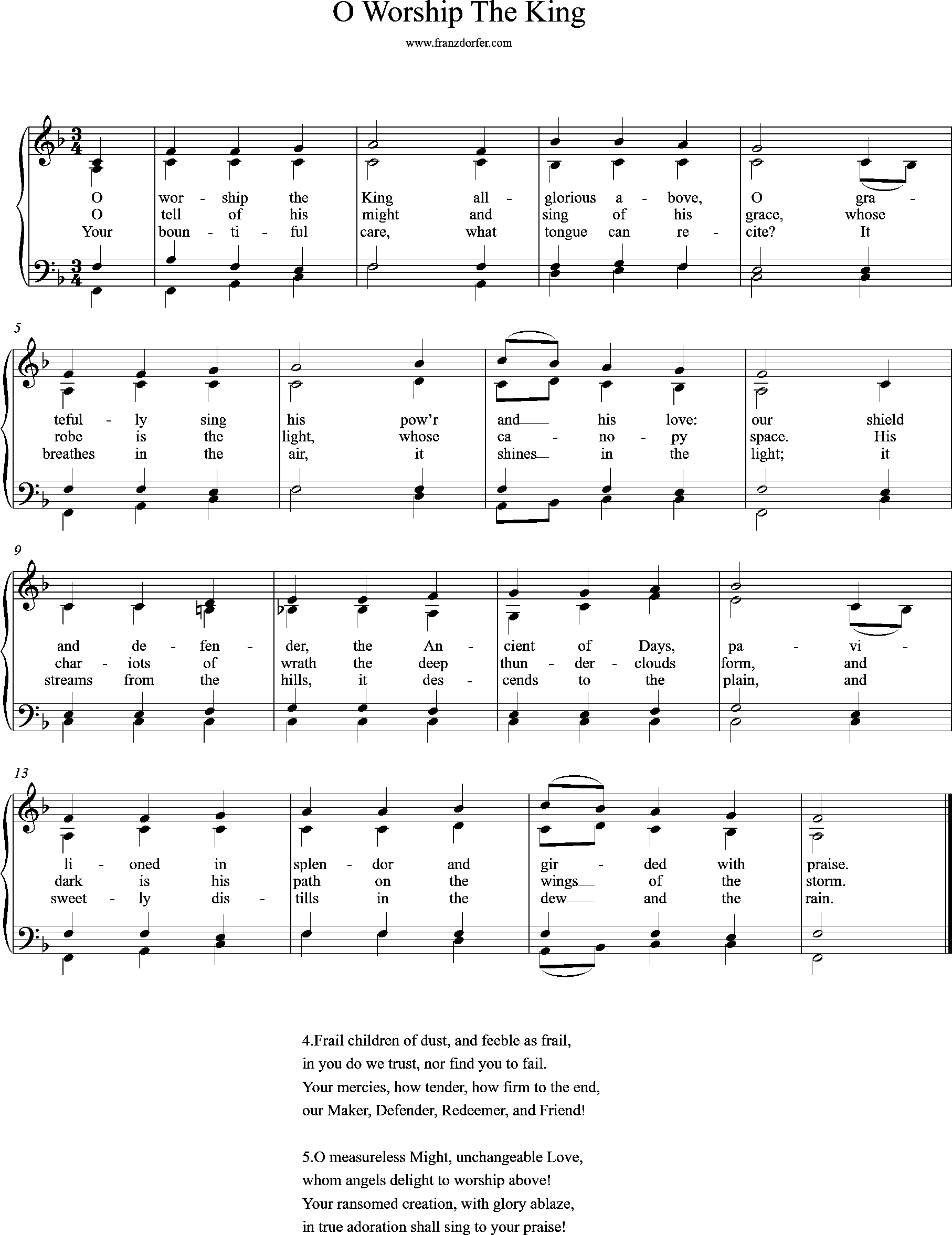 Choir-, organ-, sheetmusic